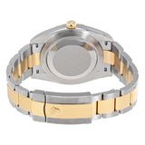 Rolex Datejust Black Diamond Dial Steel and 18K Yellow Gold Oyster Men's Watch #126303BKDO - Watches of America #3