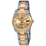 Rolex Datejust Champagne Dial Oyster Ladies Watch #178343CRO - Watches of America