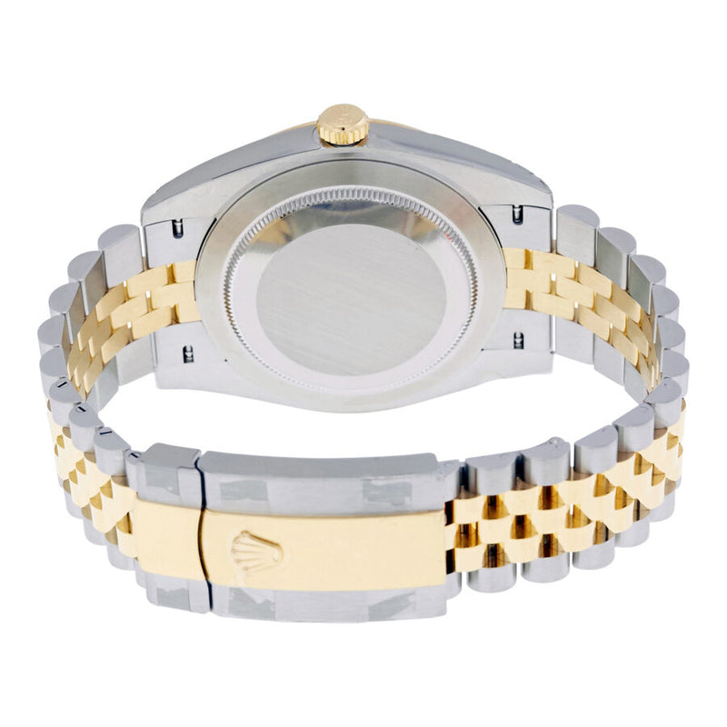 Rolex Datejust Champagne Dial Steel and 18K Yellow Gold Jubilee Men's Watch #126333CSJ - Watches of America #3