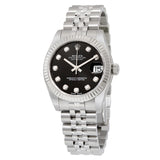 Rolex Datejust Lady 31 Black Dial Stainless Steel Jubilee Bracelet Automatic Watch #178274BKDJ - Watches of America