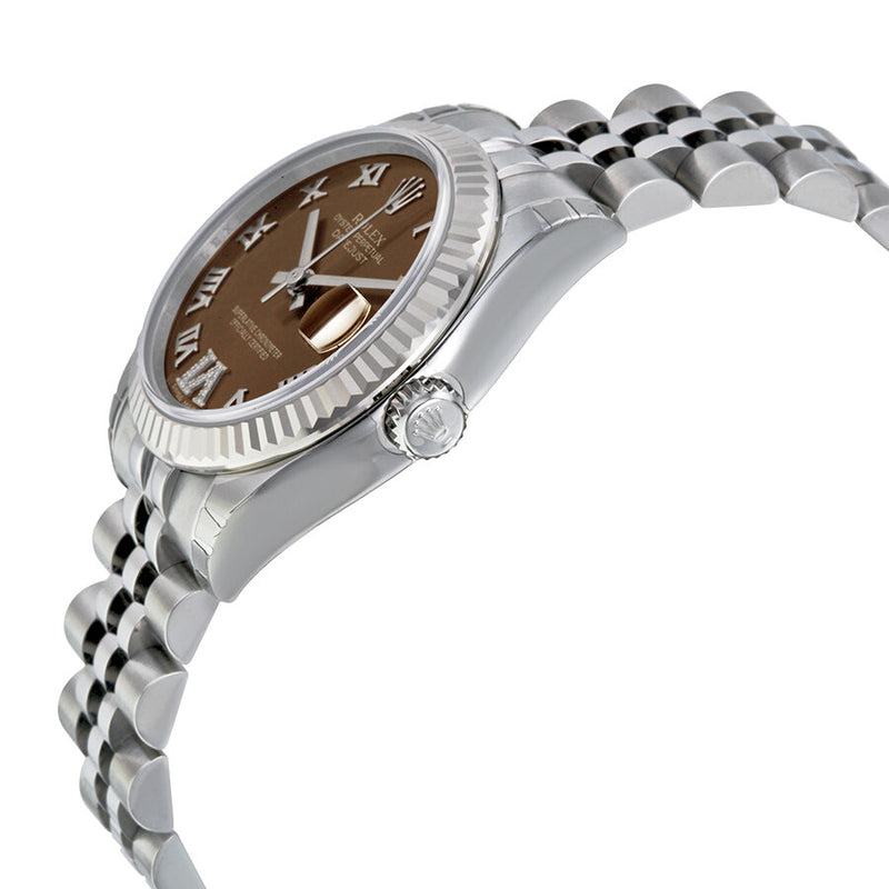 Rolex Datejust Lady 31 Brown Dial Stainless Steel Jubilee Bracelet Automatic Watch #178274BRDRJ - Watches of America #2