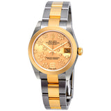 Rolex Datejust Lady 31 Champagne Dial Stainless Steel and 18K Yellow Gold Oyster Bracelet Automatic Watch #178243CFO - Watches of America