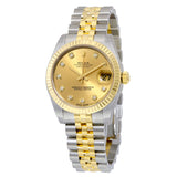 Rolex Datejust Lady 31 Champagne Dial Stainless Steel and 18K Yellow Gold Jubilee Bracelet Automatic Watch #178273CDJ - Watches of America