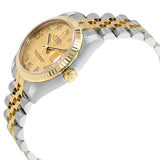 Rolex Datejust Lady 31 Champagne Dial Stainless Steel and 18K Yellow Gold Jubilee Bracelet Automatic Watch #178273CRJ - Watches of America #2