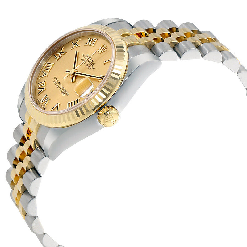 Rolex Datejust Lady 31 Champagne Dial Stainless Steel and 18K Yellow Gold Jubilee Bracelet Automatic Watch #178273CRJ - Watches of America #2