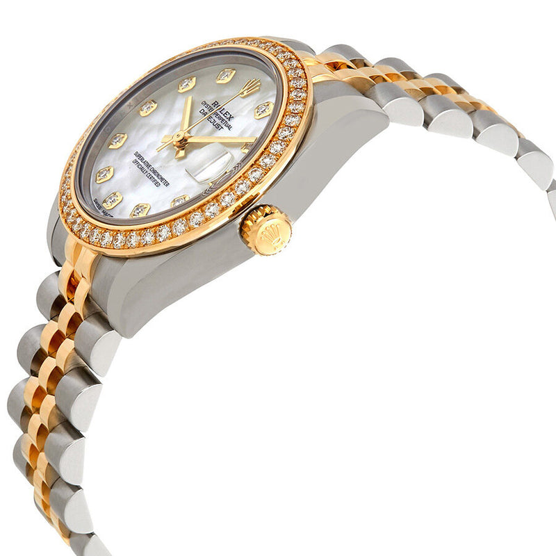 Rolex Datejust Lady 31 Mother of Pearl Dial Stainless Steel and 18K Yellow Gold Jubilee Bracelet Automatic Watch #178383MDJ - Watches of America #2