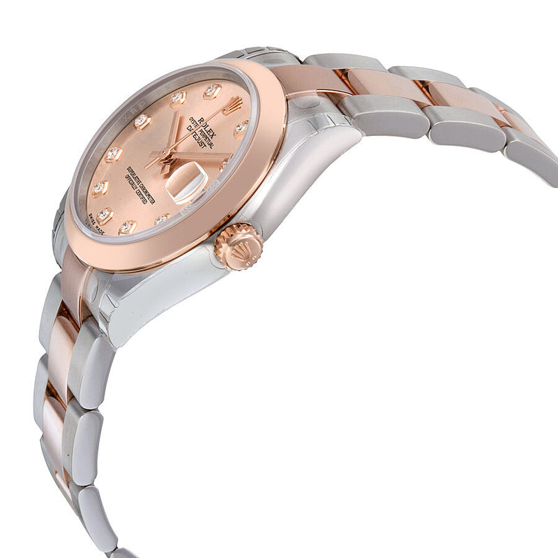 Rolex Datejust Lady 31 Pink Dial Stainless Steel and 18K Everose Gold Oyster Bracelet Automatic Watch #178241PDO - Watches of America #2