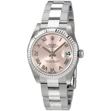 Rolex Datejust Lady 31 Pink Dial Stainless Steel Oyster Bracelet Automatic Watch #178274PRO - Watches of America