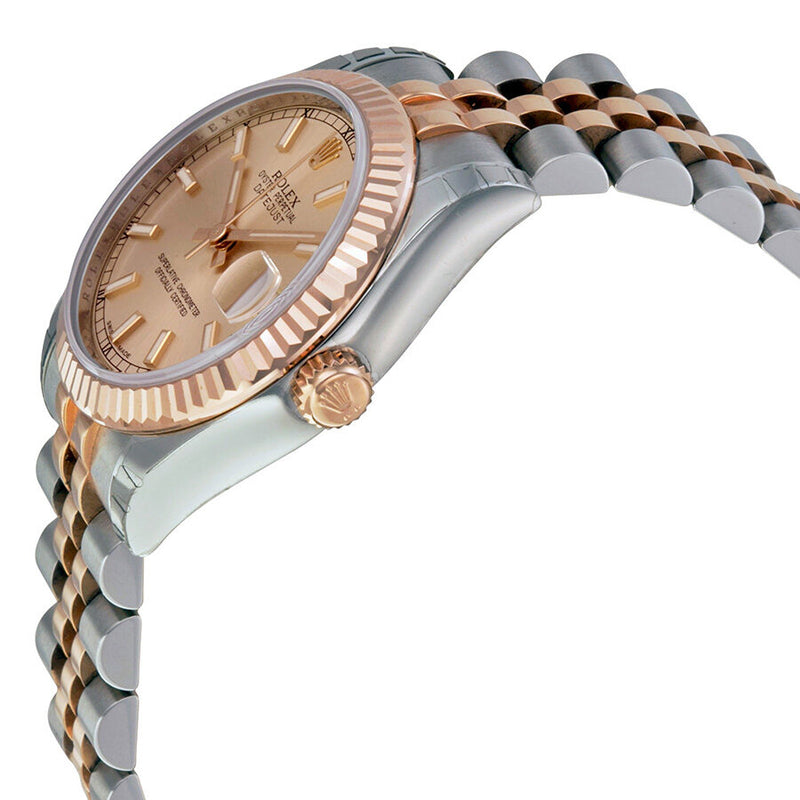 Rolex Datejust Lady 31 Rose Gold Dial Stainless Steel and 18K Everose Gold Jubilee Bracelet Automatic Watch #178271PSJ - Watches of America #2