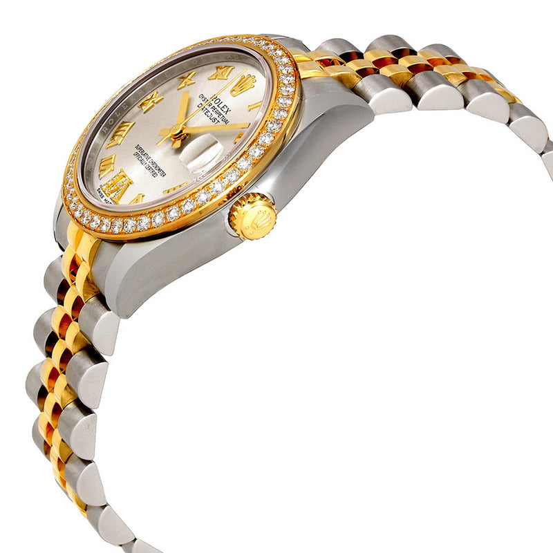 Rolex Datejust Lady 31 Silver Dial Stainless Steel and 18K Yellow Gold Jubilee Bracelet Automatic Watch #178383SRDJ - Watches of America #2