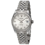 Rolex Datejust Lady 31 Silver Dial Stainless Steel Jubilee Bracelet Automatic Watch #178274SJDJ - Watches of America