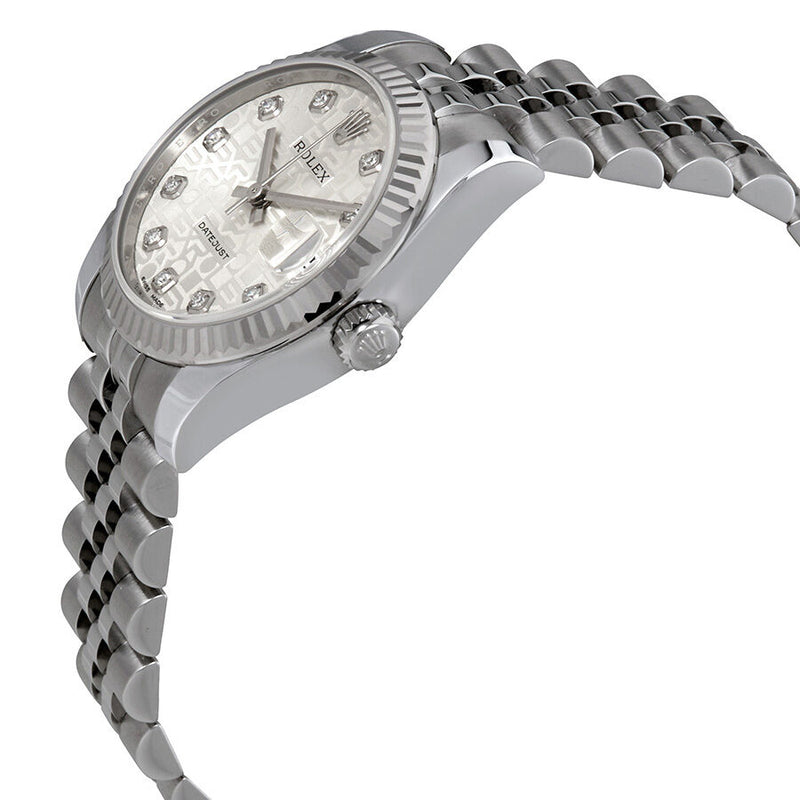 Rolex Datejust Lady 31 Silver Dial Stainless Steel Jubilee Bracelet Automatic Watch #178274SJDJ - Watches of America #2