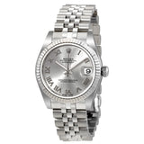 Rolex Datejust Lady 31 Silver Dial Stainless Steel Jubilee Bracelet Automatic Watch #178274SRJ - Watches of America