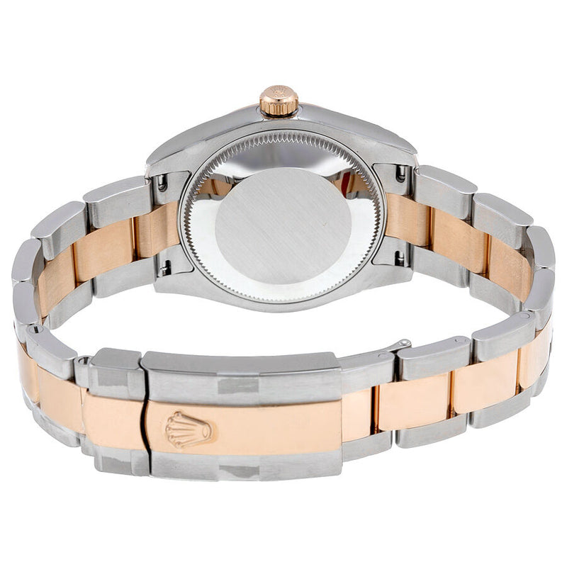 Rolex Datejust Lady 31 White Dial Stainless Steel and 18K Everose Gold Oyster Bracelet Automatic Watch #178271WRO - Watches of America #3