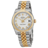 Rolex Datejust Lady 31 White Dial Stainless Steel and 18K Yellow Gold Jubilee Bracelet Automatic Watch #178273WRJ - Watches of America