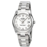 Rolex Datejust Lady 31 White Dial Stainless Steel Oyster Bracelet Automatic Watch #178240WRO - Watches of America
