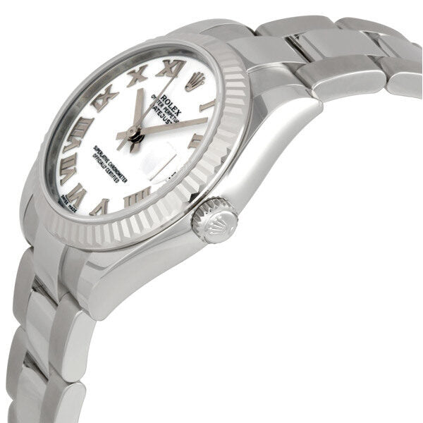 Rolex Datejust Lady 31 White Dial Stainless Steel Oyster Bracelet Automatic Watch #178274WRO - Watches of America #2