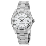 Rolex Datejust Lady 31 White Dial Stainless Steel Oyster Bracelet Automatic Watch #178274WSO - Watches of America