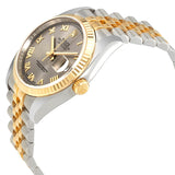 Rolex Datejust Rhodium Dial Steel and 18K Yellow Gold Men's Watch #116233RRJ - Watches of America #2