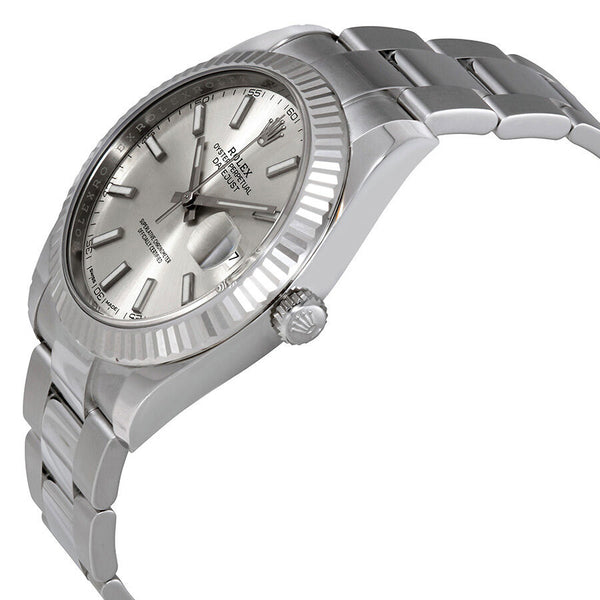 Rolex Datejust Silver Dial Automatic Men's Oyster Watch #126334SSO - Watches of America #2