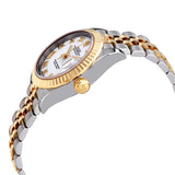 Rolex Datejust White Dial Automatic Ladies Steel and 18K Yellow Gold Jubilee Watch #279173WRJ - Watches of America #2