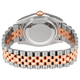 Rolex Datejust White Index Dial 18k Rose Gold Turn-o-Graph Bezel Jubilee Bracelet Men's Watch #116261WSJ - Watches of America #3