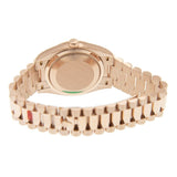Rolex Day-Date 36 Mother of Pearl Diamond Dial Automatic 18kt Everose Gold President Watch #128235MDP - Watches of America #5