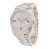 Rolex Day-Date 40 Automatic Chronometer Diamond-Pave Dial Men's Watch #228396tbr-0021 - Watches of America #3