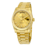 Rolex Day-Date Champagne Dial 18K Yellow Gold President Automatic Men's Watch P#118238CS - Watches of America