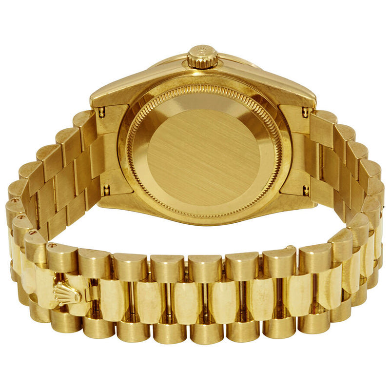 Rolex Day-Date Chocolate Bulls Eye Diamond Dial Automatic Men's 18kt Yellow Gold President Watch #118398CHBEDP - Watches of America #3