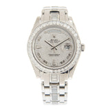 Rolex Day Date Special Edition Diamond Meteorite Dial Automatic 71 Baguette Diamond set Bracelet Men's Watch #18956 - Watches of America #3