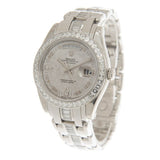 Rolex Day Date Special Edition Diamond Meteorite Dial Automatic 71 Baguette Diamond set Bracelet Men's Watch #18956 - Watches of America #4