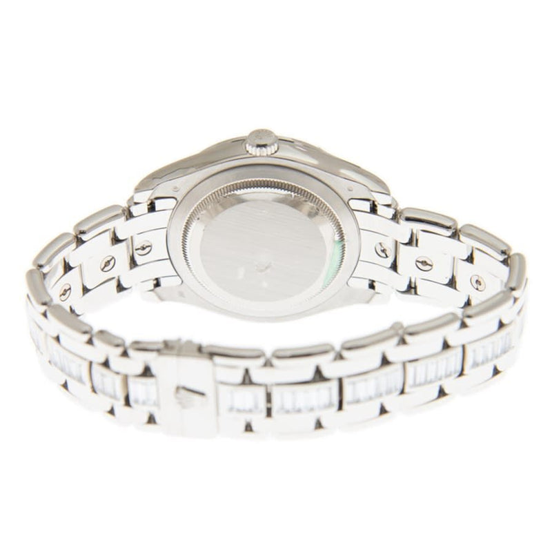 Rolex Day Date Special Edition Diamond Meteorite Dial Automatic 71 Baguette Diamond set Bracelet Men's Watch #18956 - Watches of America #5