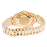 Rolex Day-Date President Yellow Gold Paved-Rainbow Automatic Chronometer Diamond Ladies Watch #128238-0051 - Watches of America #5