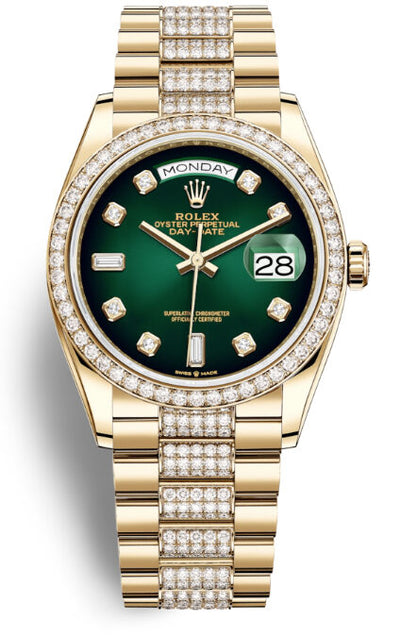 Day Date Rolex Mujer Diamantes Day Date Rolex De Oro Y Diamantes