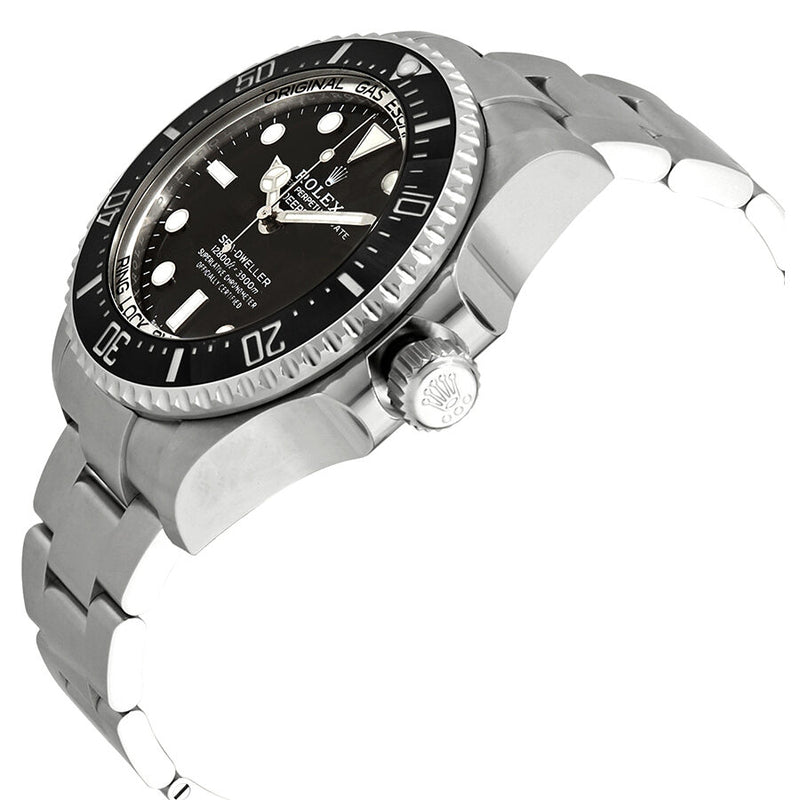 Rolex Deepsea Black Dial Automatic Men's Stainless Steel Oyster Watch 126660BKSO #126660-0001 - Watches of America #2