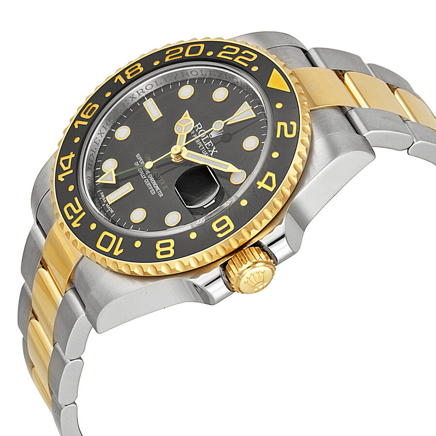 Gmt master 2 black gold best sale