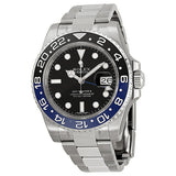 Rolex GMT Master II Black Dial Batman Bezel Men's Watch #116710BLNR - Watches of America