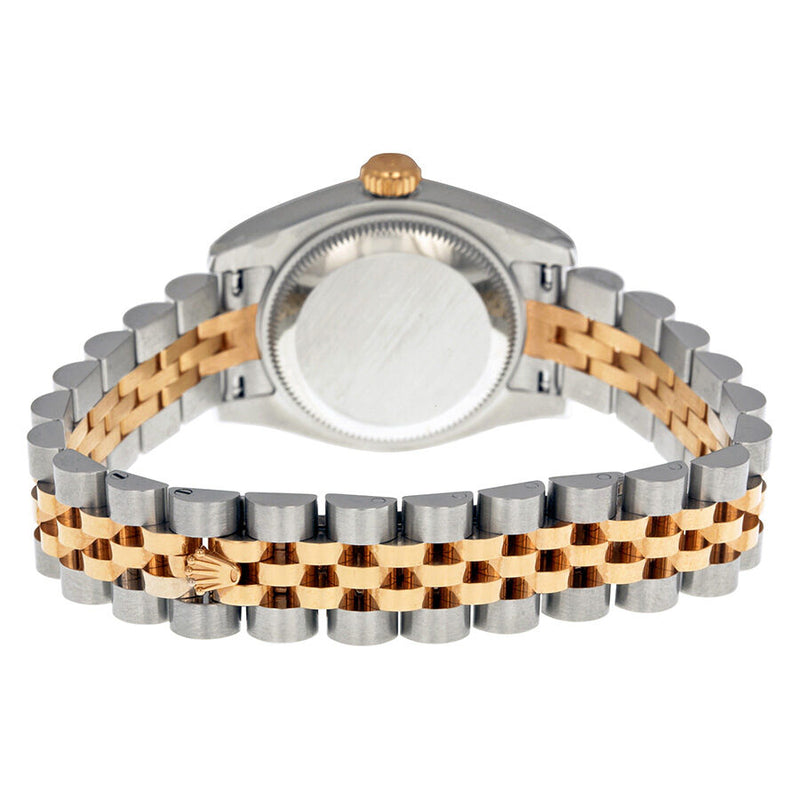 Rolex Lady Datejust 26 Black Dial Stainless Steel and 18K Everose Gold Jubilee Bracelet Automatic Watch #179171BKRJ - Watches of America #3
