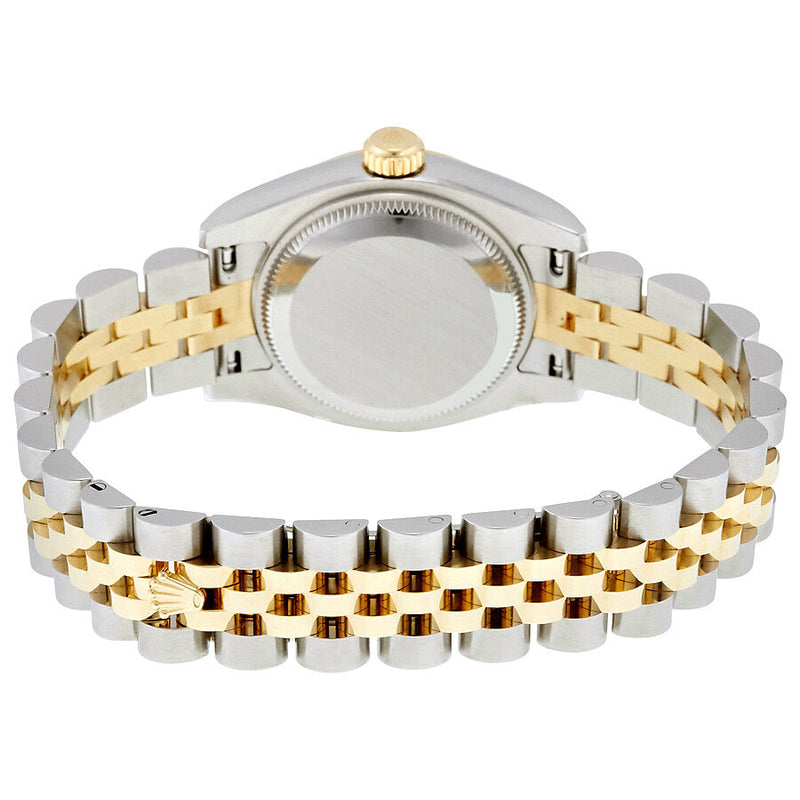 Rolex Lady Datejust 26 Blue Dial Stainless Steel and 18K Yellow Gold Jubilee Bracelet Automatic Watch #179173BLDJ - Watches of America #3