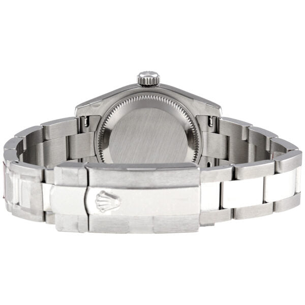 Rolex Lady Datejust 26 Blue Dial Stainless Steel Oyster Bracelet Automatic Watch #179174BLRO - Watches of America #3