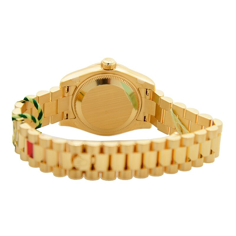 Rolex Lady-Datejust 26 Champagne Dial 18K Yellow Gold President Automatic Ladies Watch 179158CDP#179158 CDP - Watches of America #3
