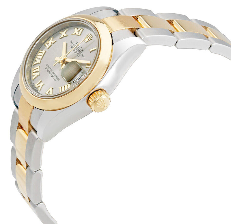 Rolex Lady Datejust 26 Grey Dial Stainless Steel and 18K Yellow Gold Oyster Bracelet Automatic Watch #179163RRO - Watches of America #2