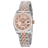 Rolex Lady Datejust 26 Pink Dial Stainless Steel and 18K Everose Gold Jubilee Bracelet Automatic Watch #179171PRJ - Watches of America