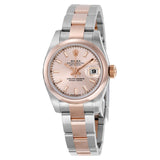 Rolex Lady Datejust 26 Pink Dial Stainless Steel and 18K Everose Gold Oyster Bracelet Automatic Watch PSO#179161 - Watches of America