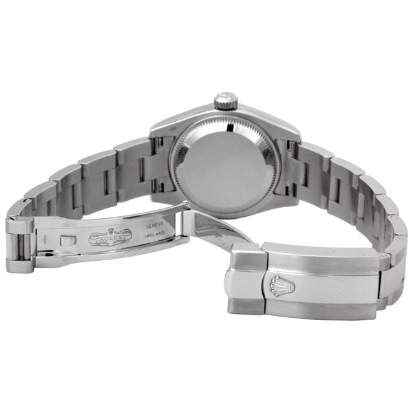 Rolex Lady Datejust 26 Silver Dial Stainless Steel Oyster Bracelet Automatic Watch #179174SSO - Watches of America #3