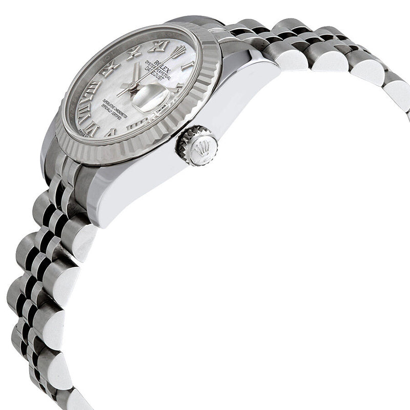 Rolex Lady Datejust 26 White Mother-of-pearl Dial Stainless Steel Jubilee Bracelet Automatic Watch 179174MRJ#179174-MRJ - Watches of America #2