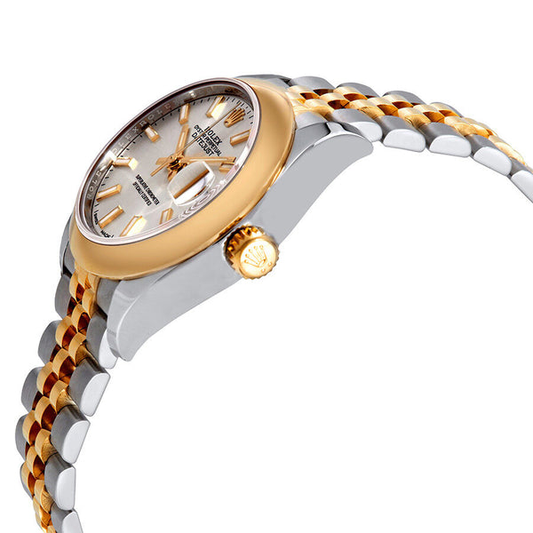 Rolex Lady Datejust 28 Silver Dial Steel and 18K Yellow Gold Jubilee Watch #279163SSJ - Watches of America #2