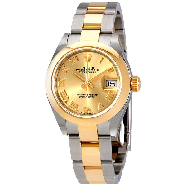 Rolex Lady Datejust 28 Steel and 18K Yellow Gold Watch #279163CRO - Watches of America