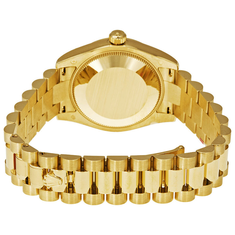 Rolex Lady-Datejust 31 Black Dial 18K Yellow Gold President Automatic Ladies Watch #178278BKSP - Watches of America #3